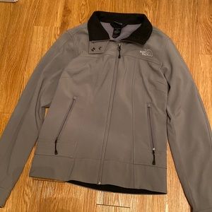 Womens The North Face light gray all weather jacket size small